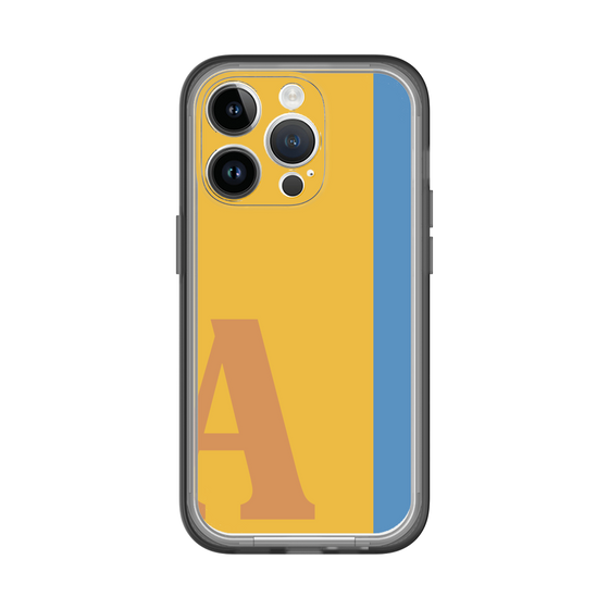 Slim Protection Premium Case［ オリジナル - initial color line - A orange ］