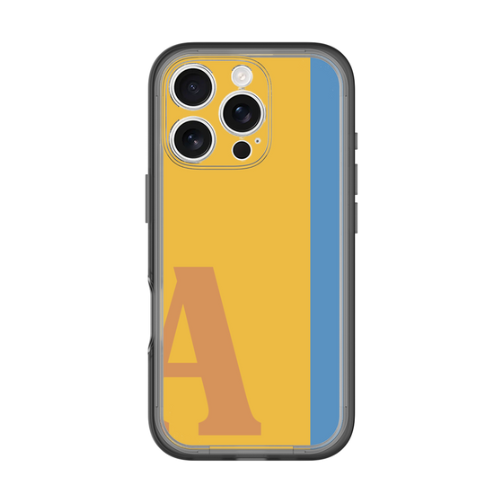 Slim Protection Premium Case［ オリジナル - initial color line - A orange ］