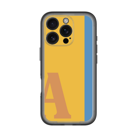 Slim Protection Premium Case［ オリジナル - initial color line - A orange ］