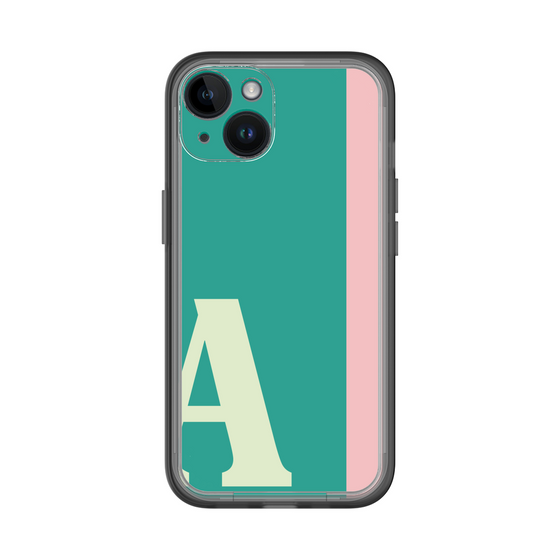 Slim Protection Premium Case［ オリジナル - initial color line - A green ］