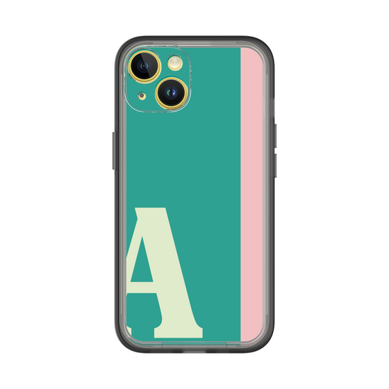 Slim Protection Premium Case［ オリジナル - initial color line - A green ］
