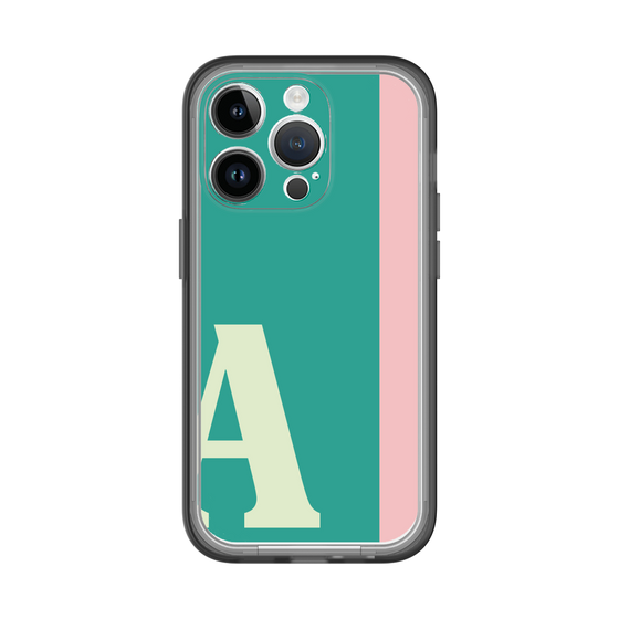 Slim Protection Premium Case［ オリジナル - initial color line - A green ］