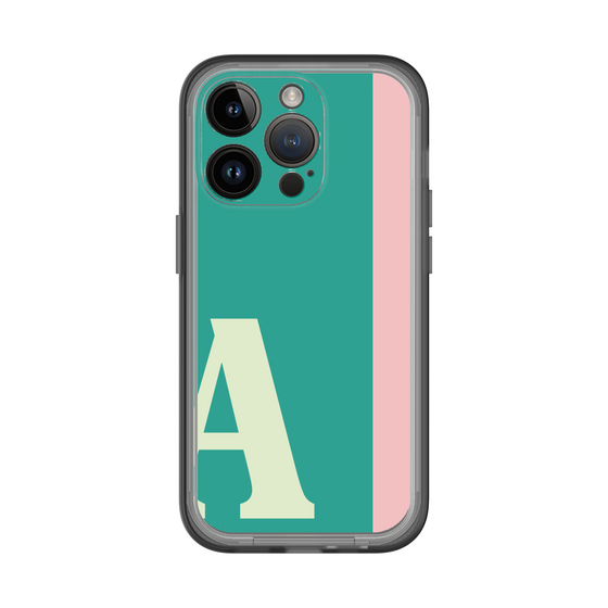 Slim Protection Premium Case［ オリジナル - initial color line - A green ］