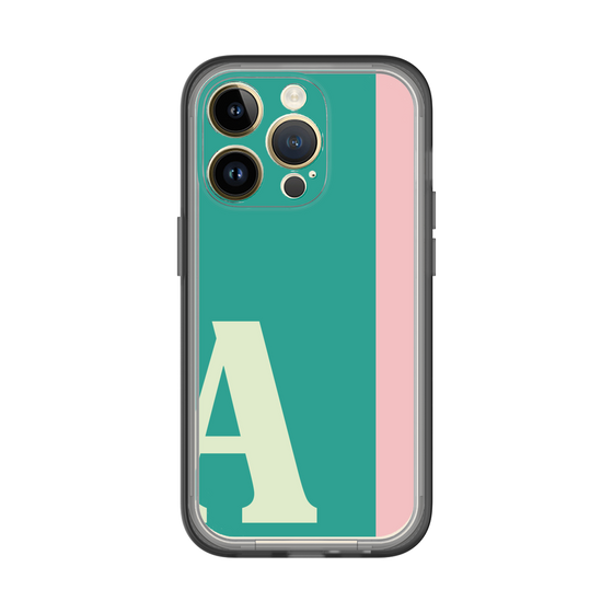 Slim Protection Premium Case［ オリジナル - initial color line - A green ］