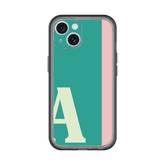 Slim Protection Premium Case［ オリジナル - initial color line - A green ］