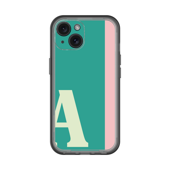 Slim Protection Premium Case［ オリジナル - initial color line - A green ］