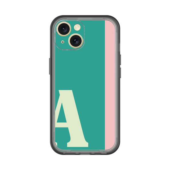 Slim Protection Premium Case［ オリジナル - initial color line - A green ］