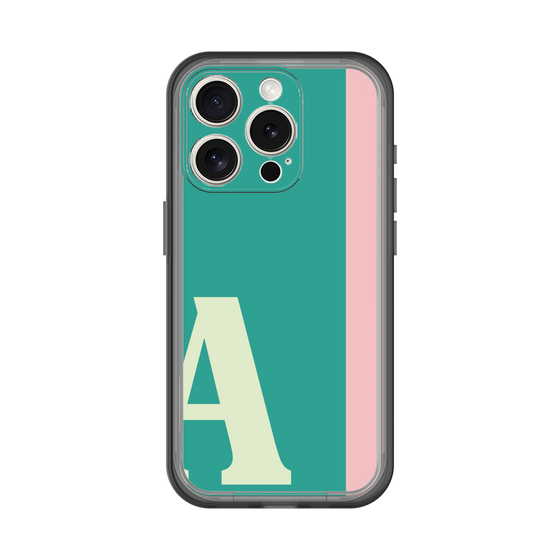 Slim Protection Premium Case［ オリジナル - initial color line - A green ］