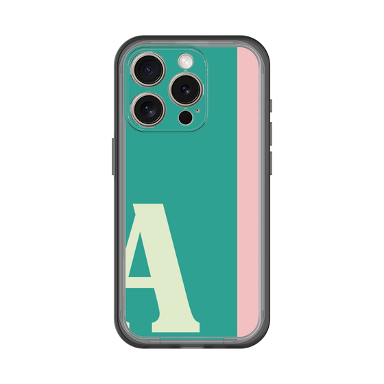Slim Protection Premium Case［ オリジナル - initial color line - A green ］
