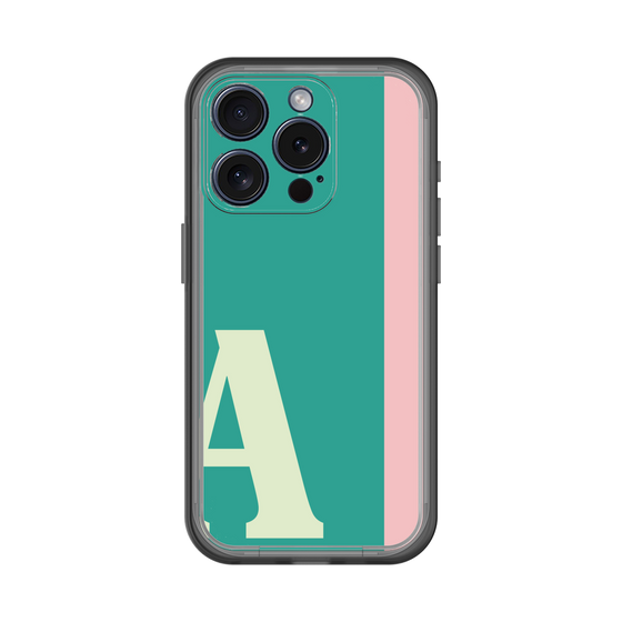 Slim Protection Premium Case［ オリジナル - initial color line - A green ］