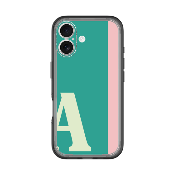 Slim Protection Premium Case［ オリジナル - initial color line - A green ］