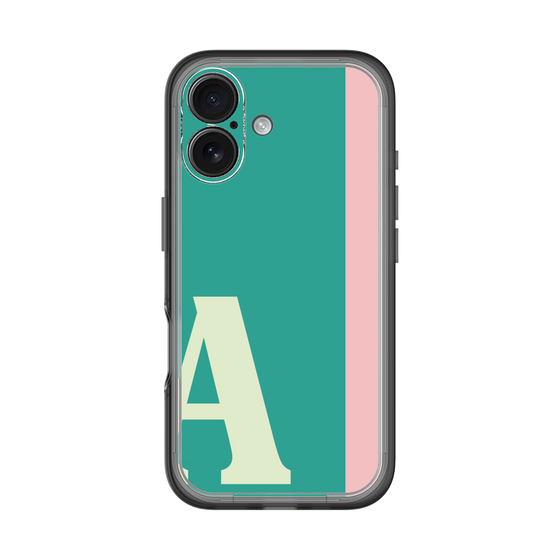 Slim Protection Premium Case［ オリジナル - initial color line - A green ］