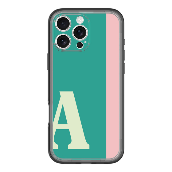 Slim Protection Premium Case［ オリジナル - initial color line - A green ］