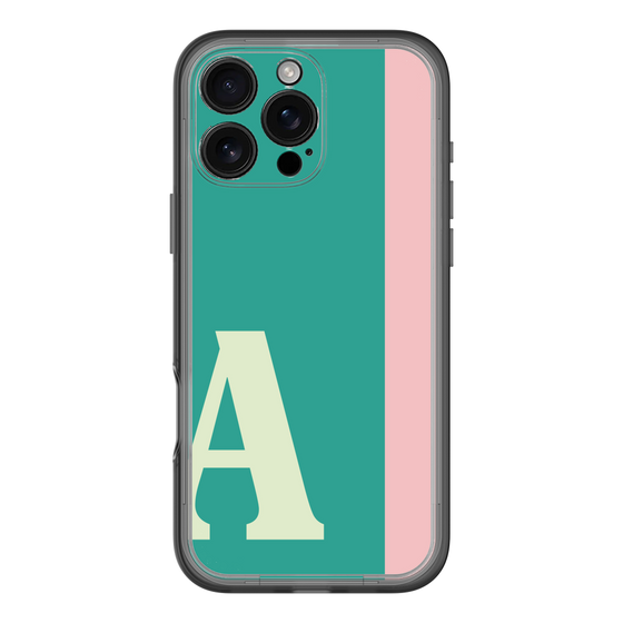Slim Protection Premium Case［ オリジナル - initial color line - A green ］