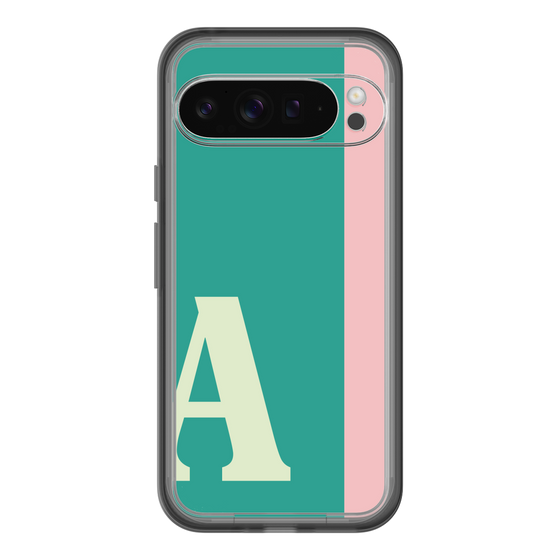 Slim Protection Premium Case［ オリジナル - initial color line - A green ］