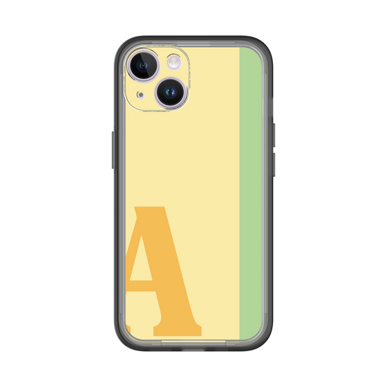 Slim Protection Premium Case［ オリジナル - initial color line - A yellow ］