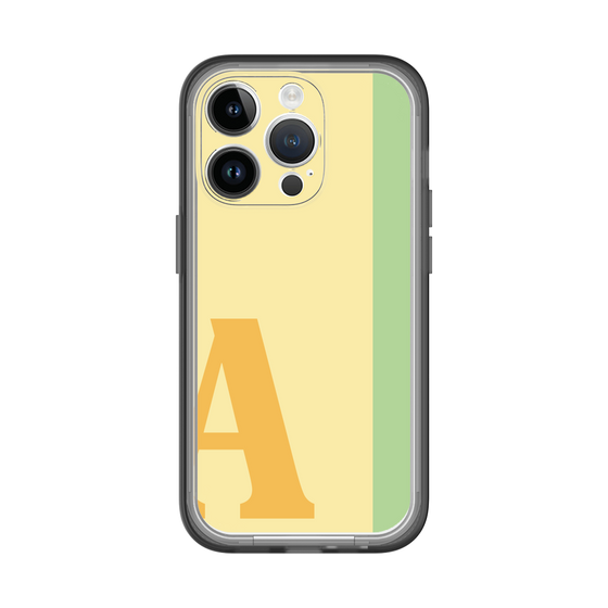 Slim Protection Premium Case［ オリジナル - initial color line - A yellow ］