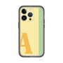 Slim Protection Premium Case［ オリジナル - initial color line - A yellow ］