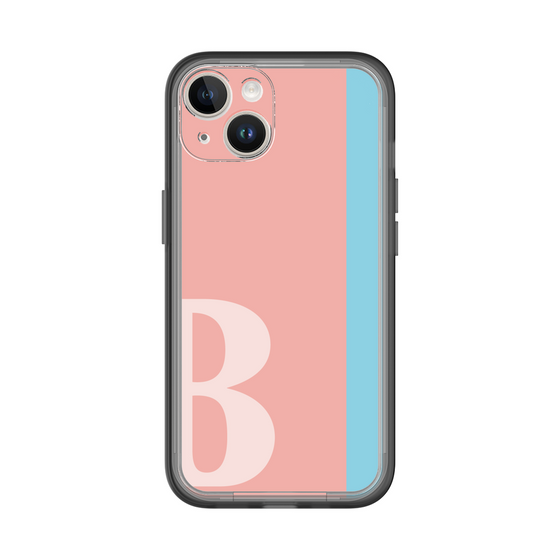 Slim Protection Premium Case［ オリジナル - initial color line - B pink ］