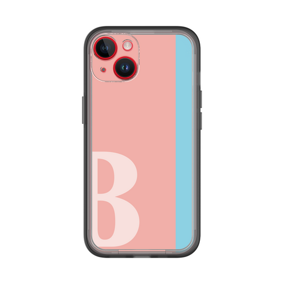 Slim Protection Premium Case［ オリジナル - initial color line - B pink ］
