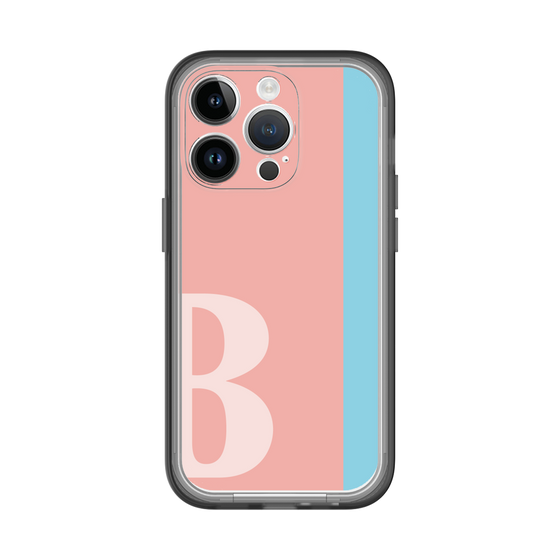 Slim Protection Premium Case［ オリジナル - initial color line - B pink ］