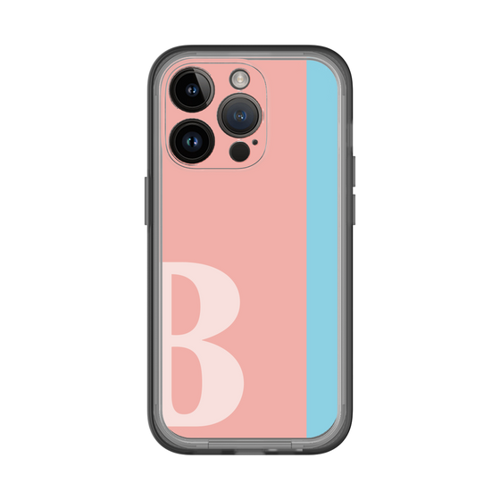 Slim Protection Premium Case［ オリジナル - initial color line - B pink ］
