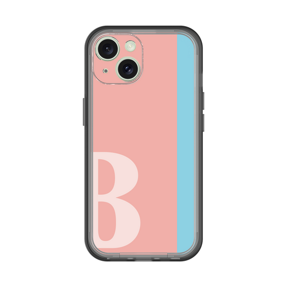 Slim Protection Premium Case［ オリジナル - initial color line - B pink ］