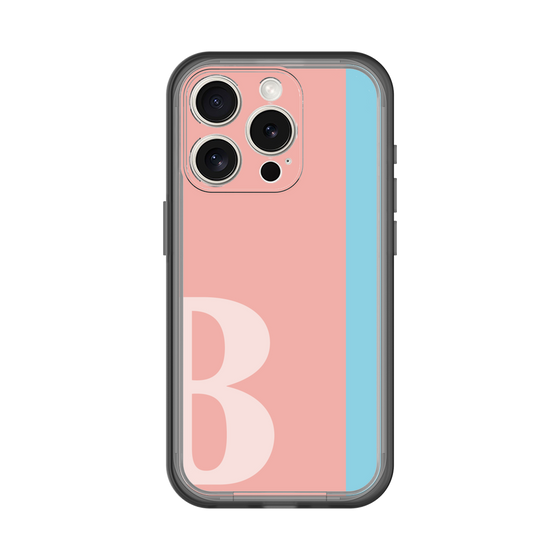 Slim Protection Premium Case［ オリジナル - initial color line - B pink ］
