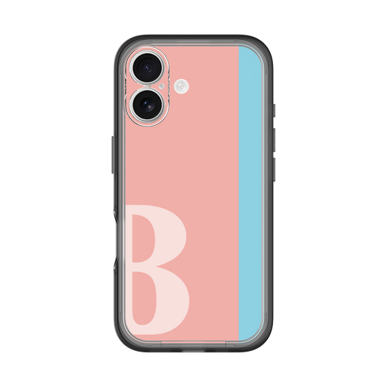 Slim Protection Premium Case［ オリジナル - initial color line - B pink ］
