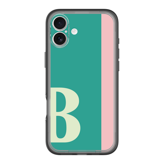 Slim Protection Premium Case［ オリジナル - initial color line - B green ］