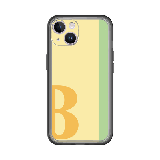 Slim Protection Premium Case［ オリジナル - initial color line - B yellow ］
