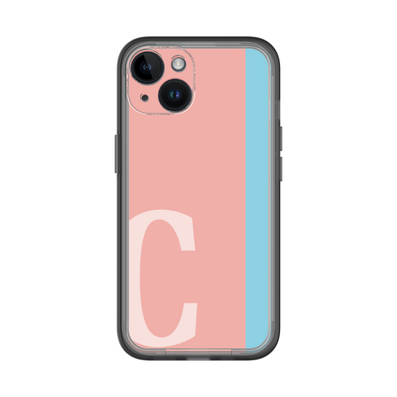 Slim Protection Premium Case［ オリジナル - initial color line - C pink ］