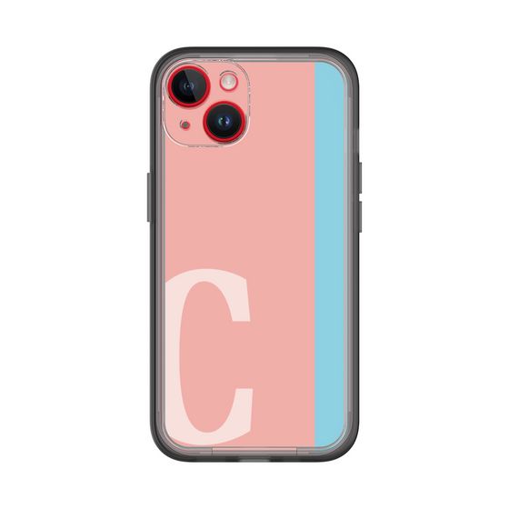 Slim Protection Premium Case［ オリジナル - initial color line - C pink ］
