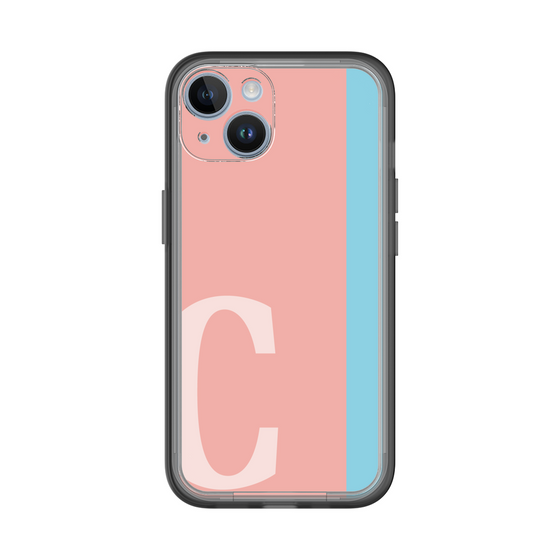 Slim Protection Premium Case［ オリジナル - initial color line - C pink ］