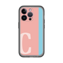 Slim Protection Premium Case［ オリジナル - initial color line - C pink ］