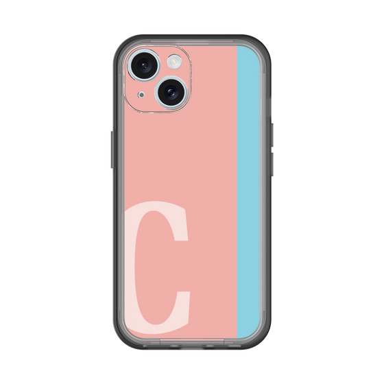 Slim Protection Premium Case［ オリジナル - initial color line - C pink ］