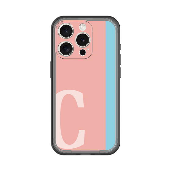 Slim Protection Premium Case［ オリジナル - initial color line - C pink ］