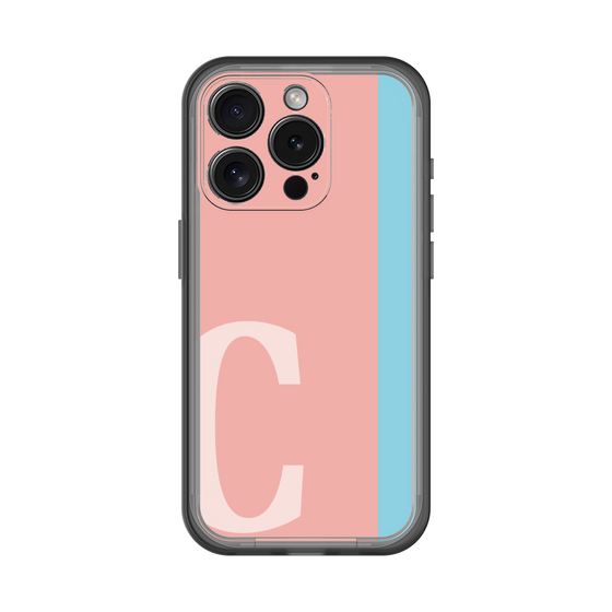 Slim Protection Premium Case［ オリジナル - initial color line - C pink ］