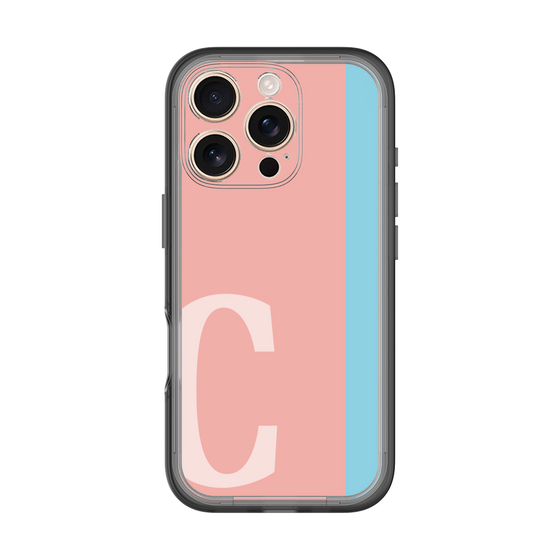 Slim Protection Premium Case［ オリジナル - initial color line - C pink ］