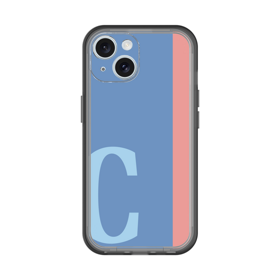 Slim Protection Premium Case［ オリジナル - initial color line - C blue ］