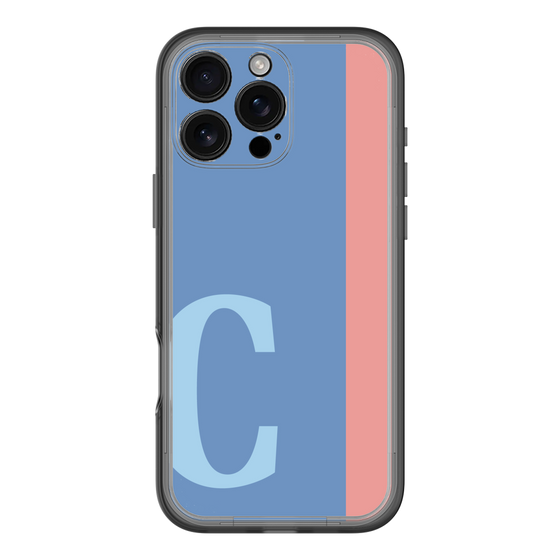Slim Protection Premium Case［ オリジナル - initial color line - C blue ］