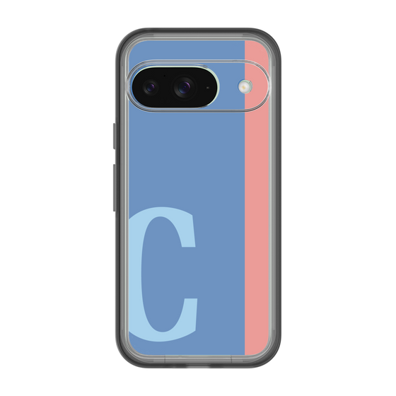 Slim Protection Premium Case［ オリジナル - initial color line - C blue ］