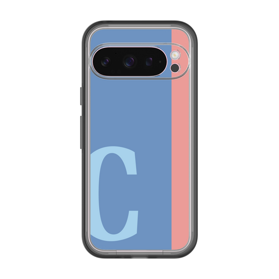 Slim Protection Premium Case［ オリジナル - initial color line - C blue ］