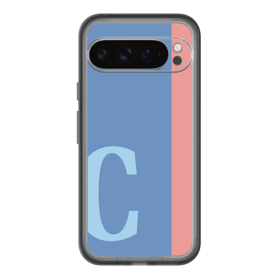 Slim Protection Premium Case［ オリジナル - initial color line - C blue ］