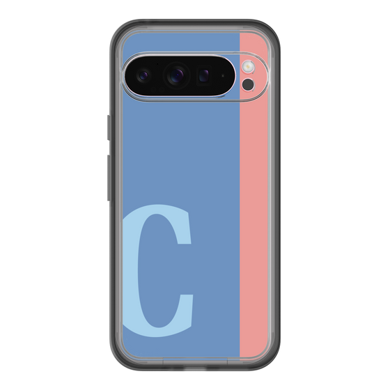 Slim Protection Premium Case［ オリジナル - initial color line - C blue ］