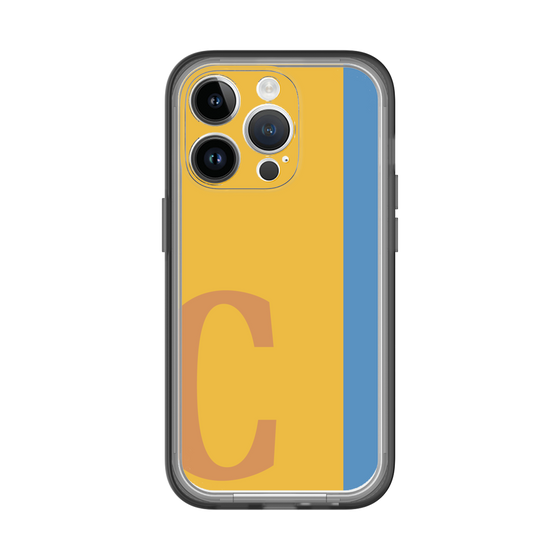 Slim Protection Premium Case［ オリジナル - initial color line - C orange ］