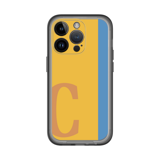Slim Protection Premium Case［ オリジナル - initial color line - C orange ］