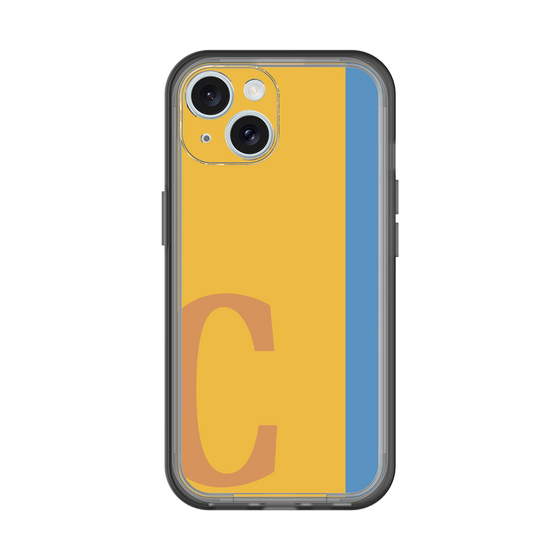 Slim Protection Premium Case［ オリジナル - initial color line - C orange ］