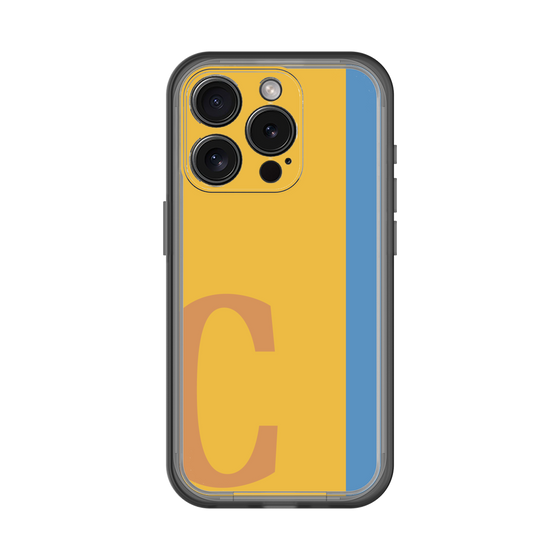 Slim Protection Premium Case［ オリジナル - initial color line - C orange ］