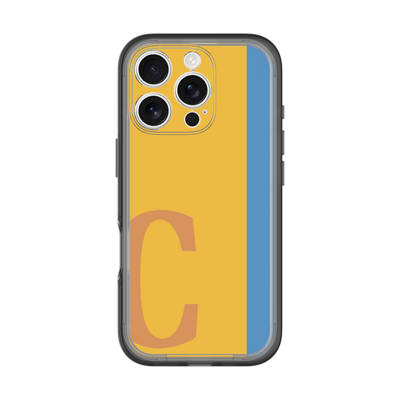 Slim Protection Premium Case［ オリジナル - initial color line - C orange ］